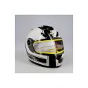 Casco Integrale Scorpion Exo 750 Air Vintage Bianco Nero
