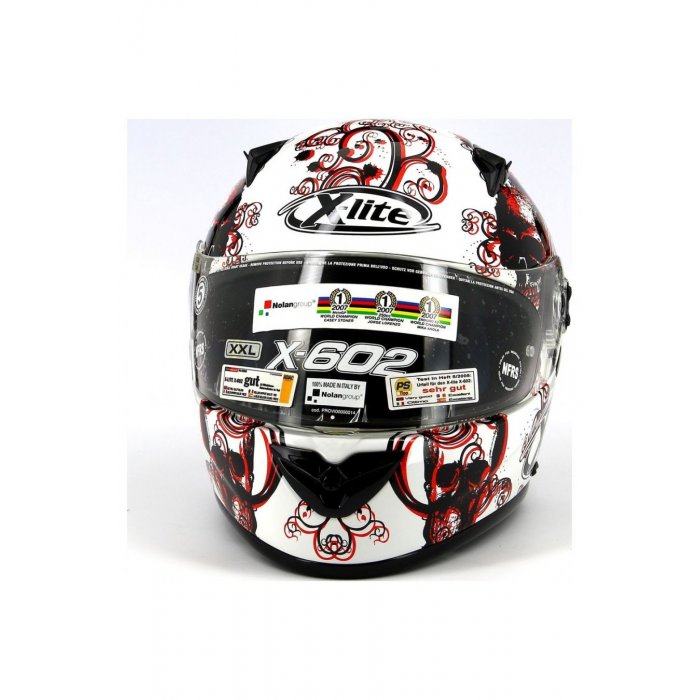 Casco Integrale X-lite X-602 Poison N-com Rosso