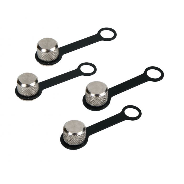 Kit 4 Coprivalvola Alluminio Con Collare Safety Lampa 02507