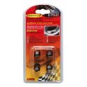 Kit 4 Coprivalvola Alluminio Con Collare Safety Lampa 02507