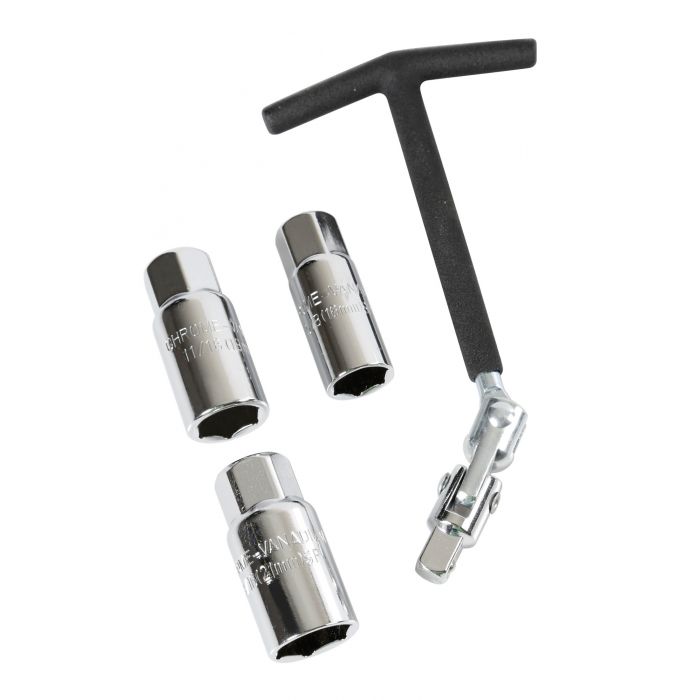 Chiave Svitacandele 16+21+18 Mm Con Manico Rivestito Lampa 65882