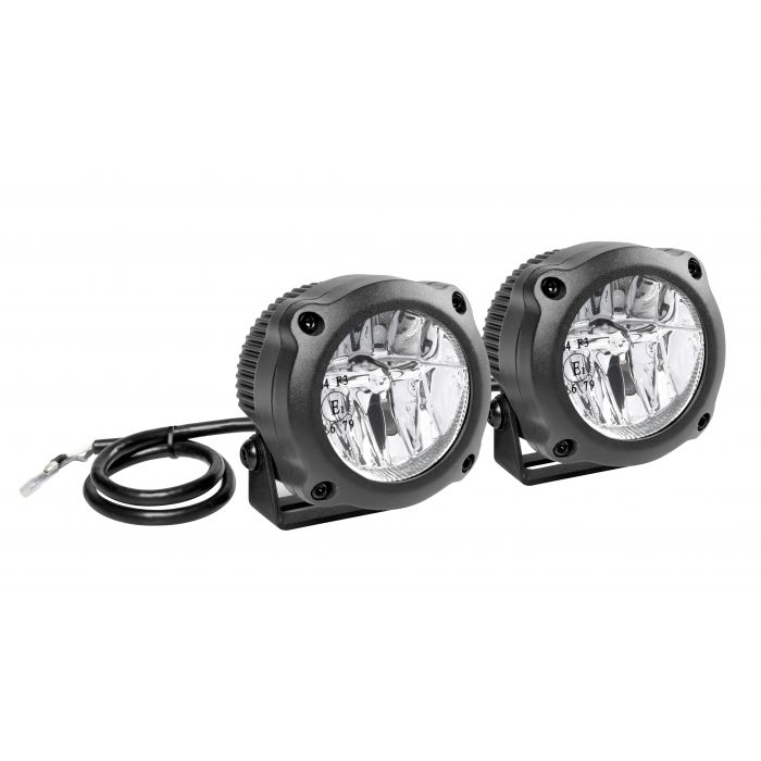Coppia Fari A Led Max-lum 2 Luce Fendinebbia Lampa 90461