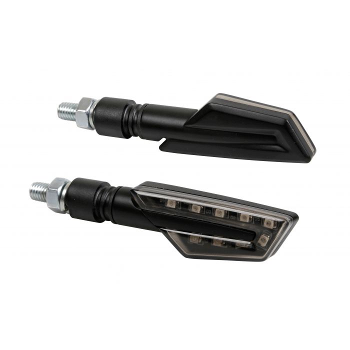 Coppia Frecce A Led Cyclon Nere Lampa 90473