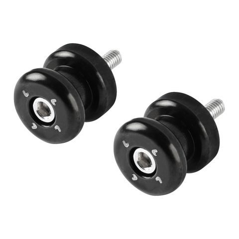 Coppia Supporti Cavalletto Neri M6 X 1 Lampa 90645