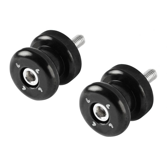 Coppia Supporti Cavalletto Neri M6 X 1 Lampa 90645