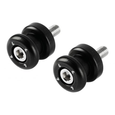 Coppia Supporti Cavalletto Neri M8 X 1,25 Lampa 90646