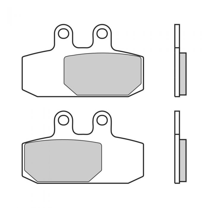Set Pasticche Brembo 07057 Scooter Cc