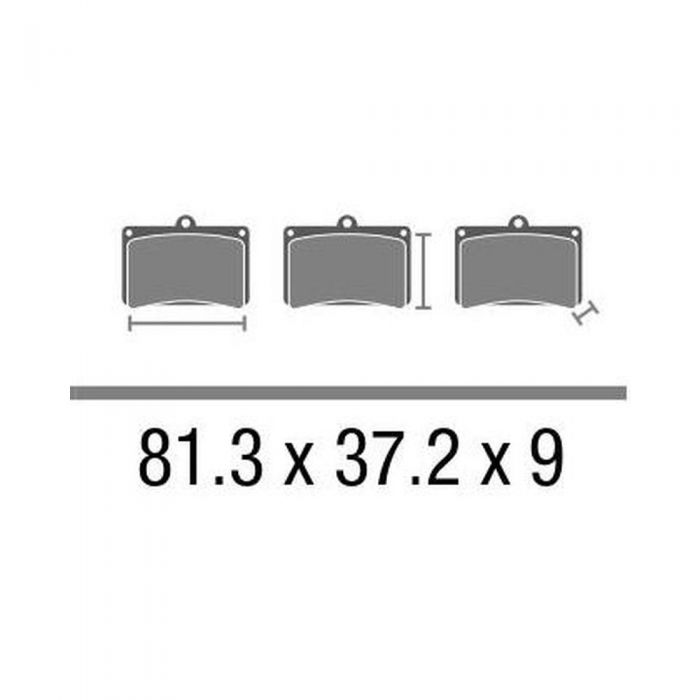 Set Pasticche Brembo 07064 Scooter Cc