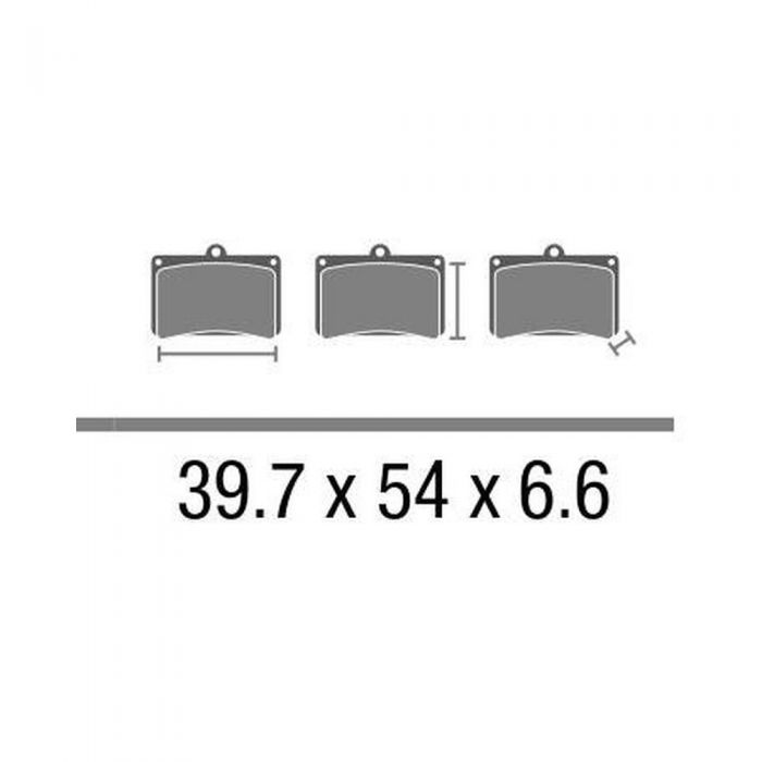 Set Pastiglie Brembo Genuine Scooter 07086