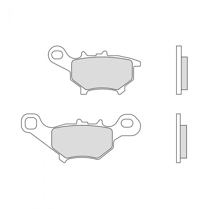 Set Pastiglie Brembo Genuine Scooter 07091