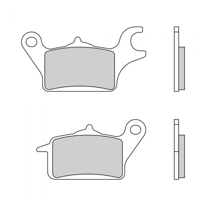 Set Pastiglie Brembo Organica Scooter 07102cc