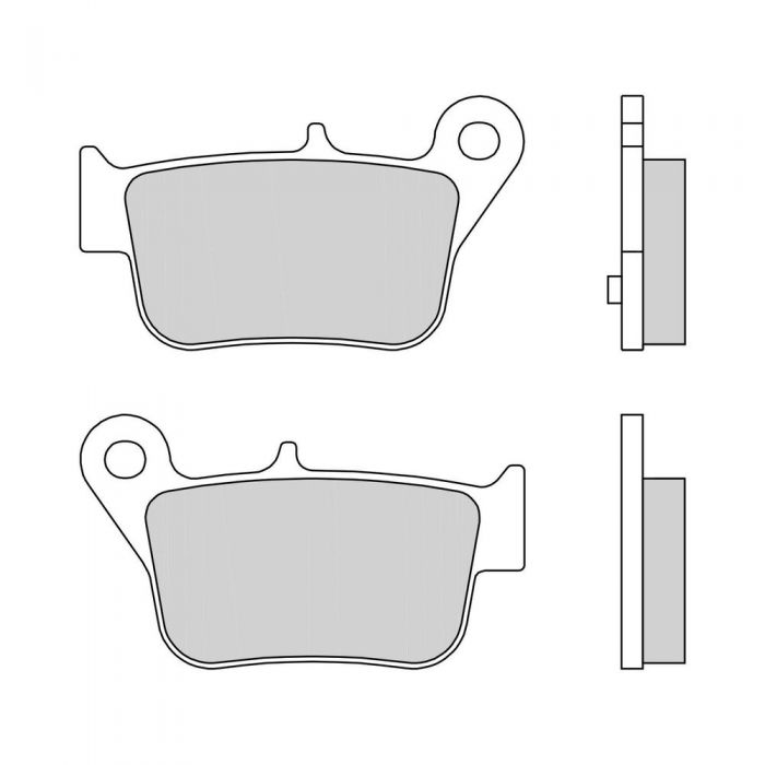 Set Pastiglie Brembo Organica Scooter 07103cc
