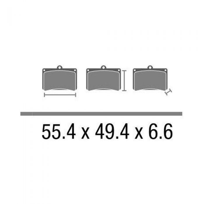 Set Pastiglie Brembo Sint. Scooter 07108xs