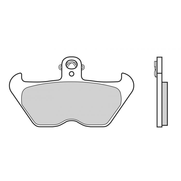 Set Pasticche Brembo 07bb24sa Sint. Road Ant.