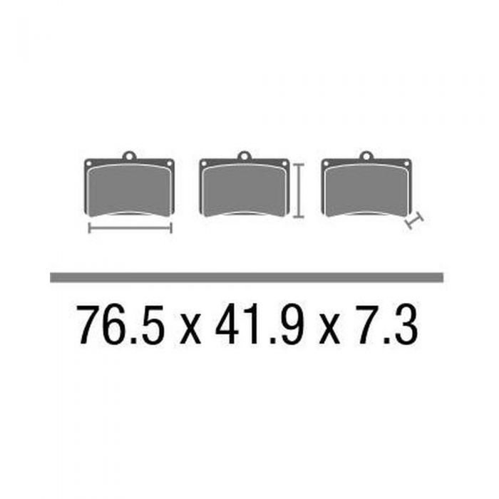 Set Pasticche Brembo 07gr1406 Cc Carbon Ceramica Nd