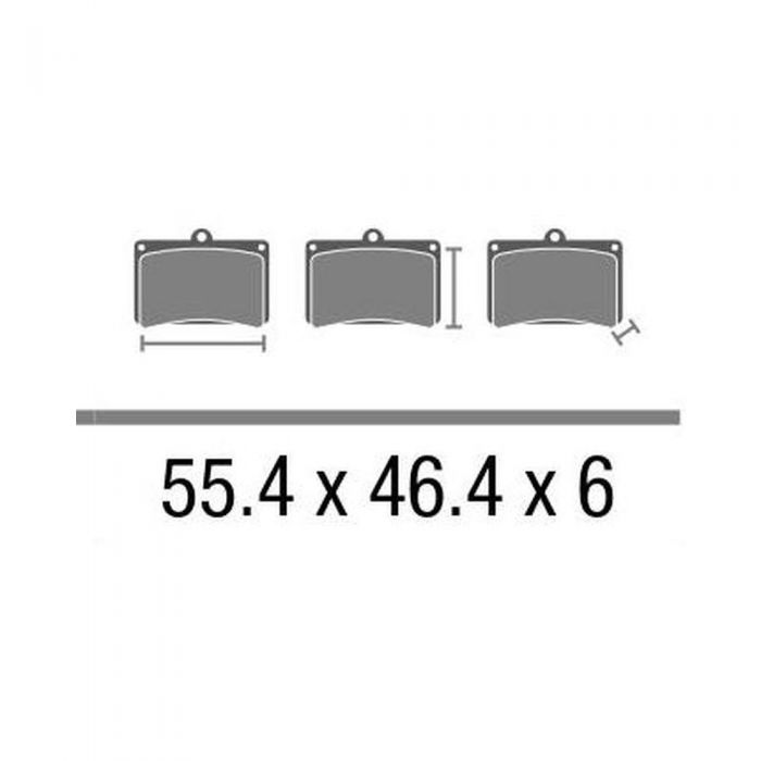 Set Pasticche Brembo 07gr1705 Cc Carbon Ceramica Nd