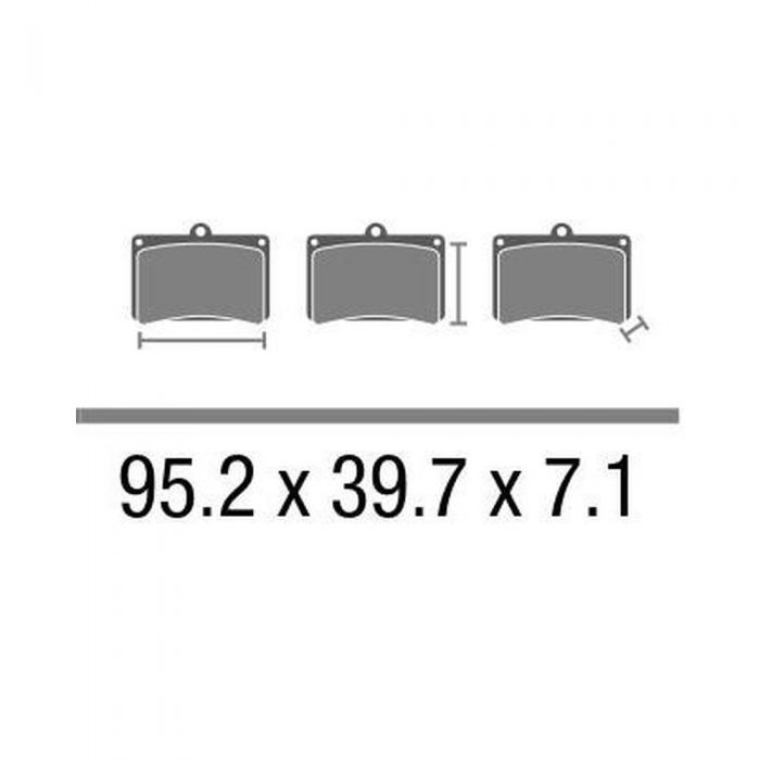 Set Pastiglie Brembo Sint. Off-road 07gr25sd