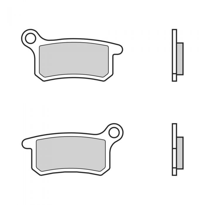 Set Pasticche Brembo 07gr69sx Sint. Off-road Motard Nd