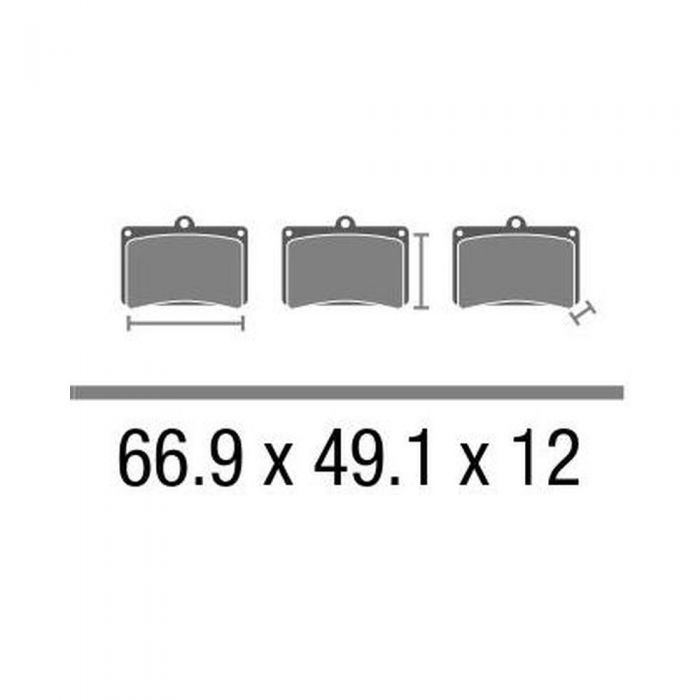 Set Pasticche Brembo 07ho1212 Cc Carbon Ceramica Nd