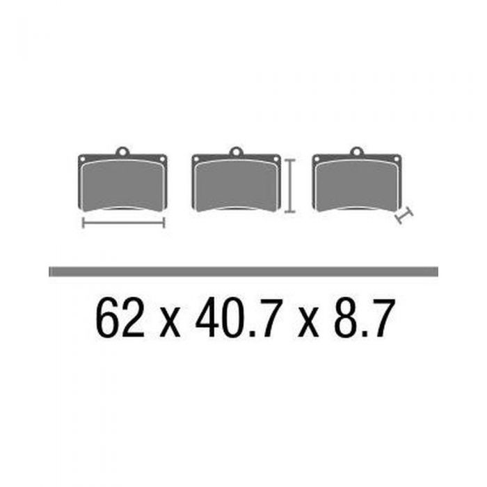 Set Pasticche Brembo 07ka12sd Sint. Off-road Nd