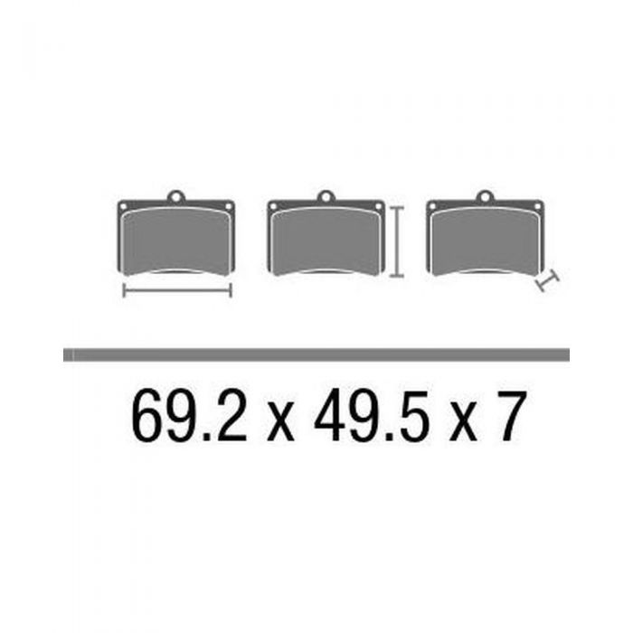 Set Pasticche Brembo 07ka2305 Cc Carbon Ceramica Nd