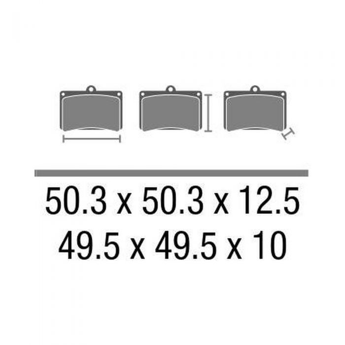 Set Pasticche Brembo 07ks0124 Cc Carbon Ceramica Nd