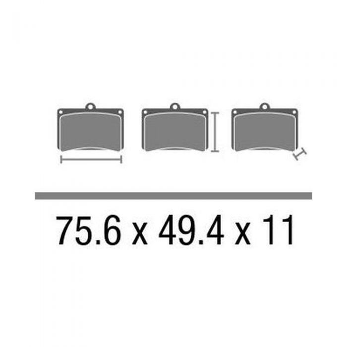 Set Pasticche Brembo 07su0312 Cc Carbon Ceramica Nd