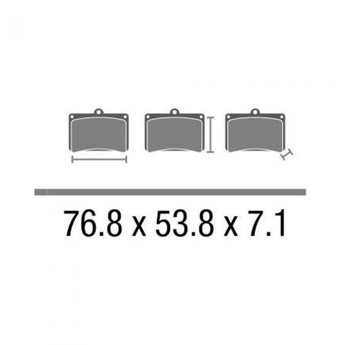 Set Pasticche Brembo 07su0904 Cc Carbon Ceramica
