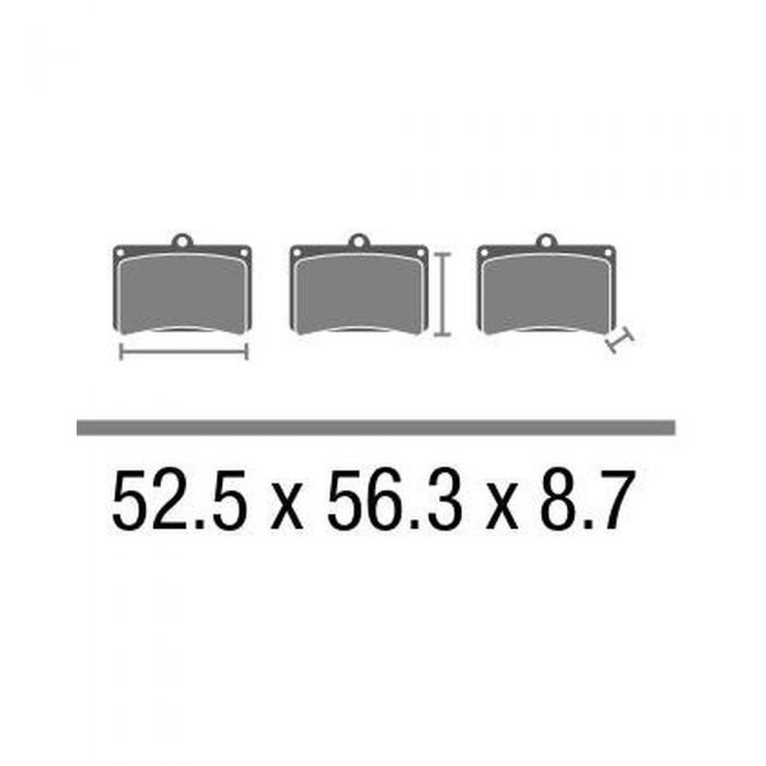 Set Pasticche Brembo 07su2007 Cc Carbon Ceramica Nd