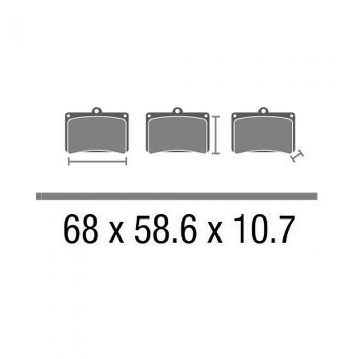 Set Pasticche Brembo 07ya1011 Cc Carbon Ceramica Nd