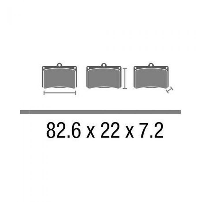 Set Pasticche Brembo 07ya1605 Cc Carbon Ceramica Nd