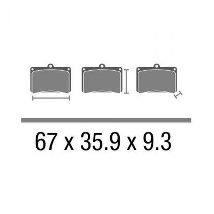 Set Pasticche Brembo 07ya41sd Sint. Off-road