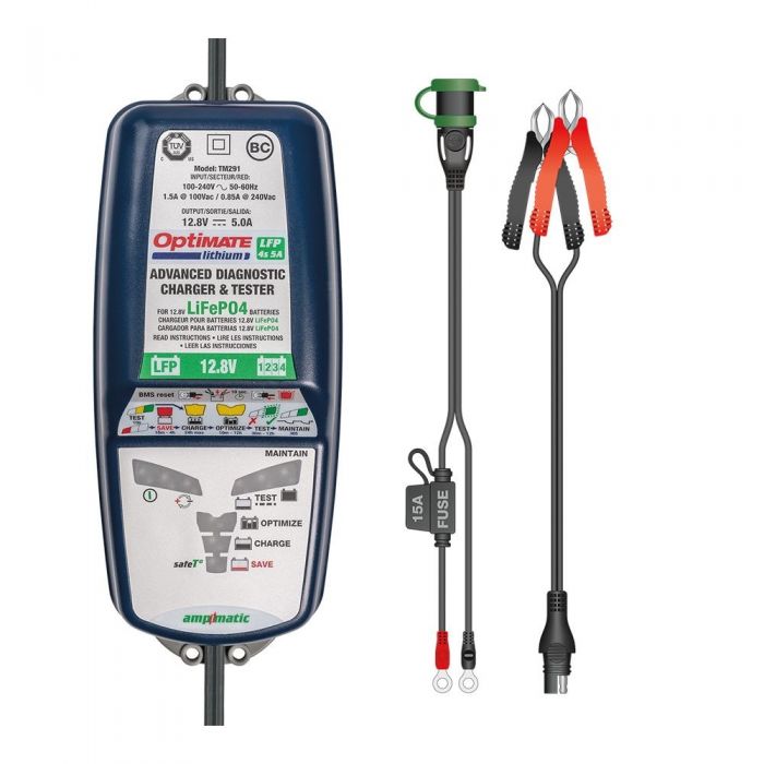 Caricabatterie Optimate Lithium 4s 5a