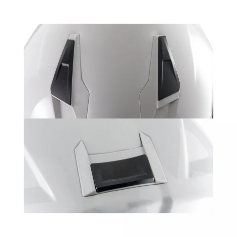 Tucano Urbano Kit 3 Prese D Aria Nero Opaco X Casco 1400