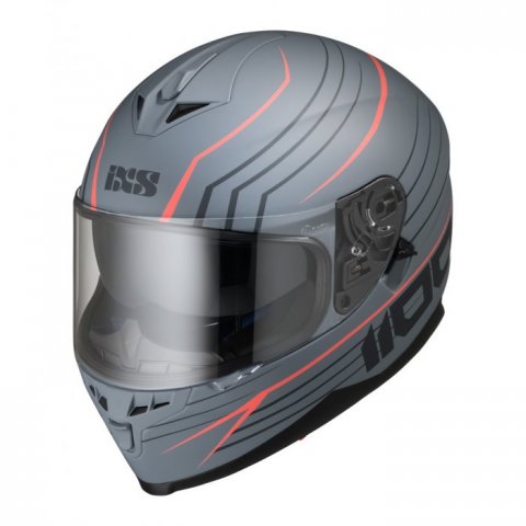 Casco integral Ixs 1100 2.1 Rojo gris