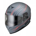 Casco Integrale Ixs 1100 2.1 Grigio Rosso