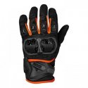 Tourhandschuh Ixs Montevideo Schwarz Silber Orange