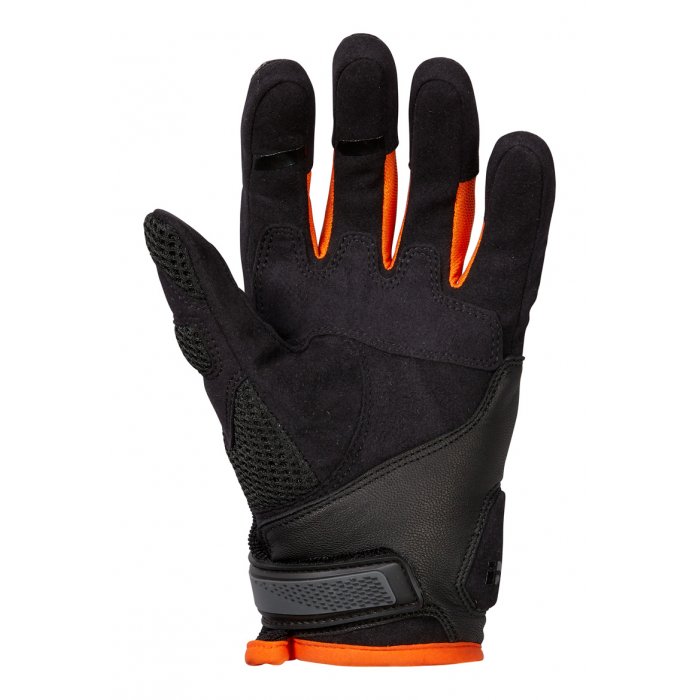 Tour Glove Ixs Montevideo Black Silver Orange