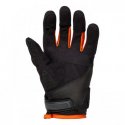 Guante Tour Ixs Montevideo Black Silver Orange