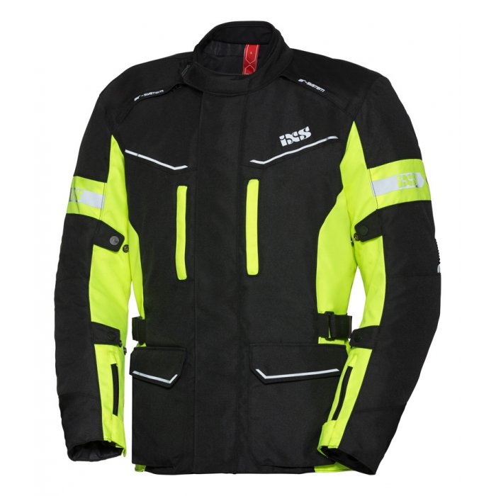 Tour Ixs Evans St Jacket Black Fluo Yellow