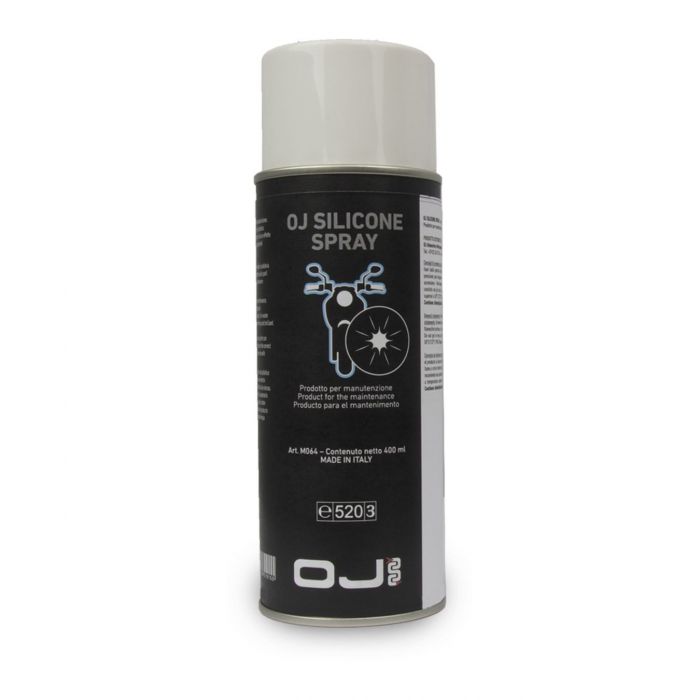 Spray Lucida Plastica E Metallo Oj Silicone Spray 400 Ml