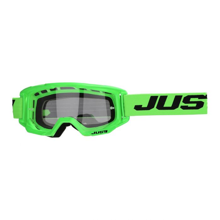 Maschera Cross Just1 Goggle Vitro Fluo Green