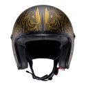 Casco Jet Caberg Freeride Maori Matt Black/gold