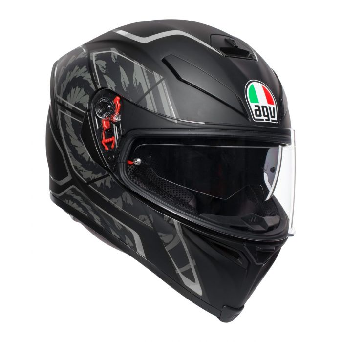Casco Integrale Agv K5 S E2205 Multi Tornado Matt Black/s