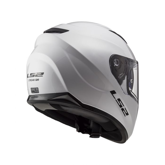 Casco Integrale Ls2 Ff320 Stream Evo Gloss White