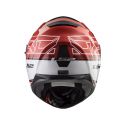 Casco Integrale Ls2 Ff320 Stream Evo Kub Red Black