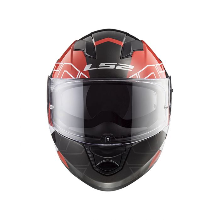 Casco Integrale Ls2 Ff320 Stream Evo Kub Red Black