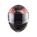 Casco Integrale Ls2 Ff320 Stream Evo Kub Red Black