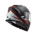 Casco Integrale Ls2 Ff800 Storm Nerve Matt Black Red