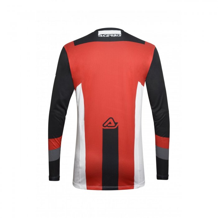 Mx Track Acerbis Trikot Schwarz/Rot